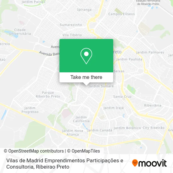 Vilas de Madrid Emprendimentos Participações e Consultoria map