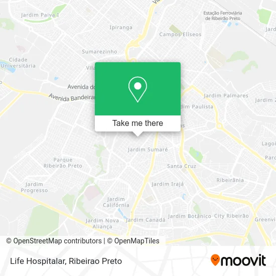 Life Hospitalar map
