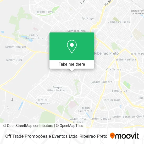 Off Trade Promoções e Eventos Ltda map