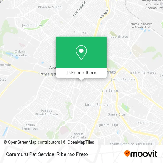 Caramuru Pet Service map