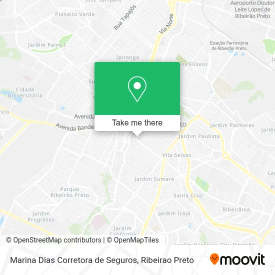 Marina Dias Corretora de Seguros map