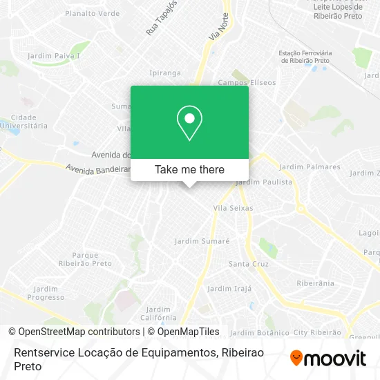 Rentservice Locação de Equipamentos map