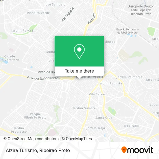 Alzira Turismo map
