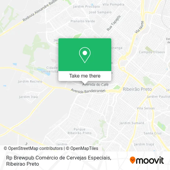 Rp Brewpub Comércio de Cervejas Especiais map