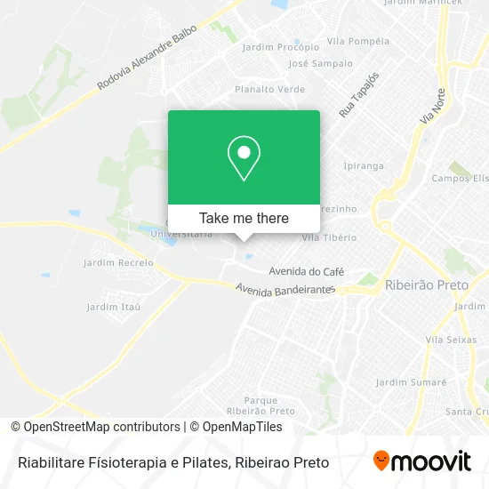 Riabilitare Físioterapia e Pilates map