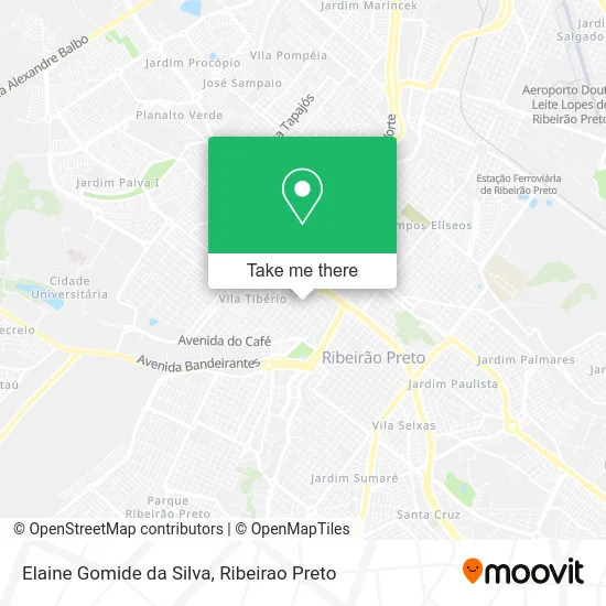 Elaine Gomide da Silva map