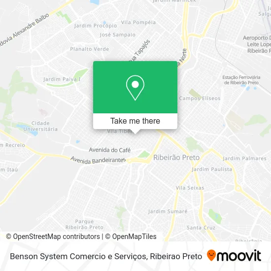 Benson System Comercio e Serviços map