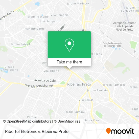 Ribertel Eletrônica map