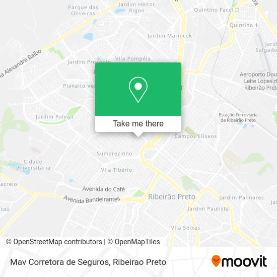 Mav Corretora de Seguros map