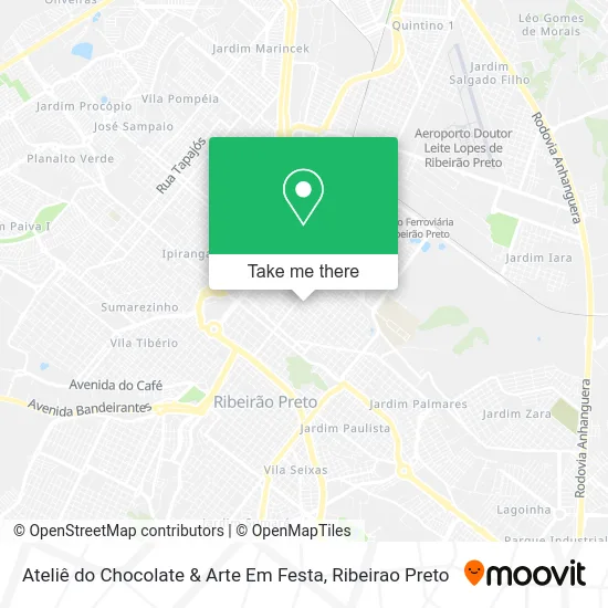 Ateliê do Chocolate & Arte Em Festa map