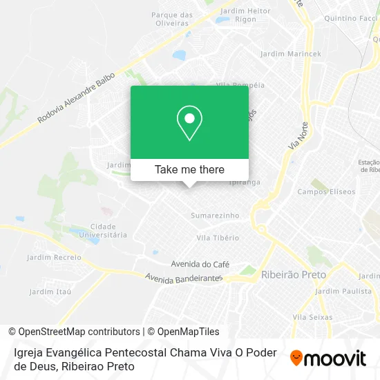 Igreja Evangélica Pentecostal Chama Viva O Poder de Deus map