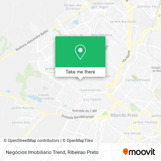 Negócios Imobiliario Trend map