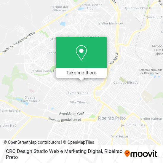 CRC Design Studio Web e Marketing Digital map