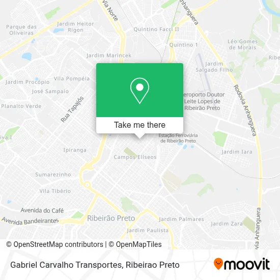 Gabriel Carvalho Transportes map