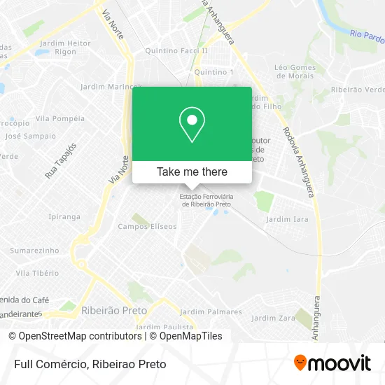 Full Comércio map