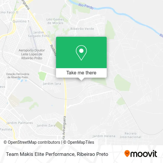 Team Makis Elite Performance map
