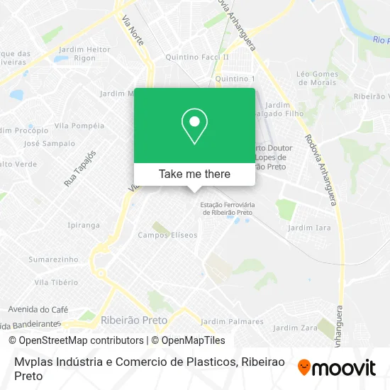 Mvplas Indústria e Comercio de Plasticos map
