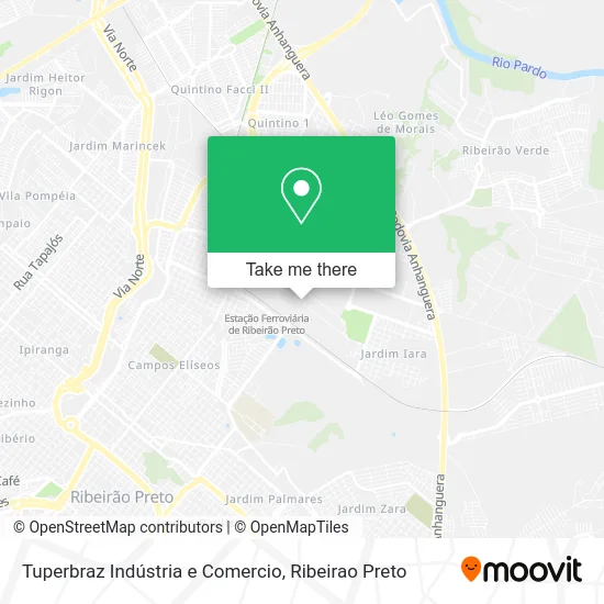 Tuperbraz Indústria e Comercio map