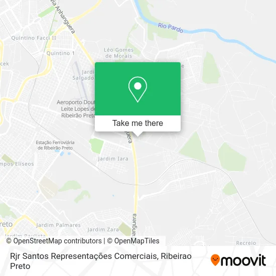 Rjr Santos Representações Comerciais map