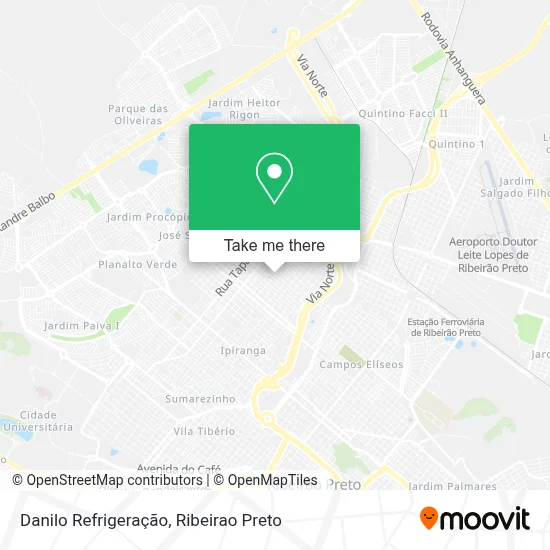 Danilo Refrigeração map