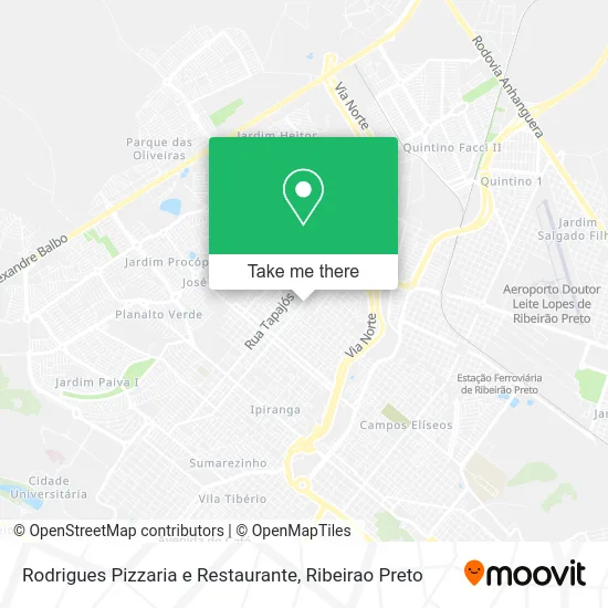 Rodrigues Pizzaria e Restaurante map
