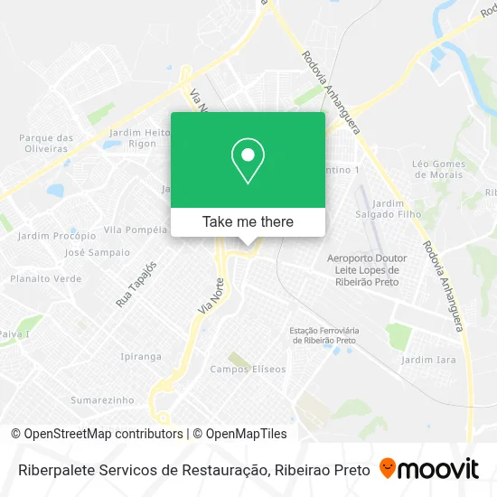 Riberpalete Servicos de Restauração map