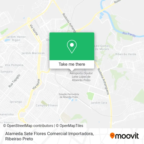 Alameda Sete Flores Comercial Importadora map