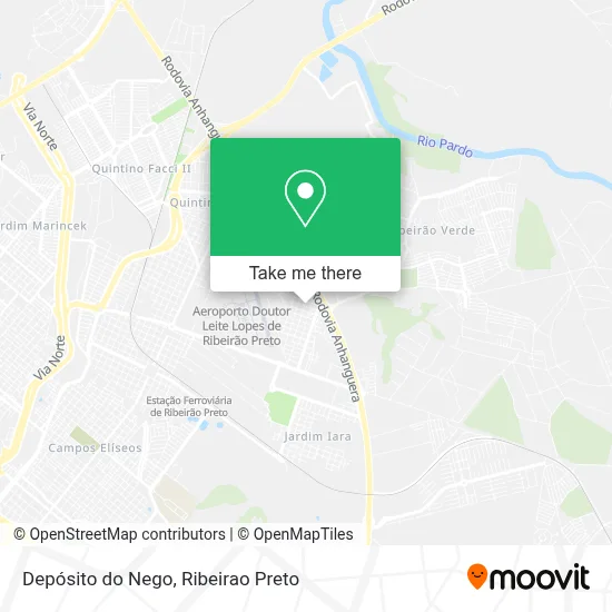 Depósito do Nego map