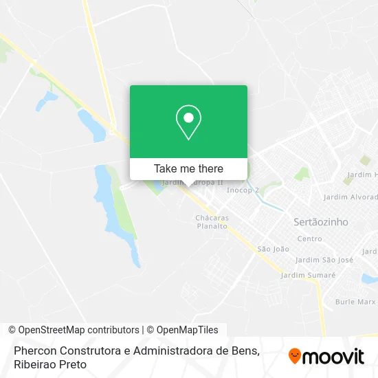 Phercon Construtora e Administradora de Bens map