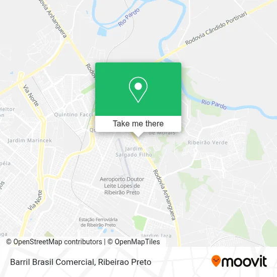 Barril Brasil Comercial map