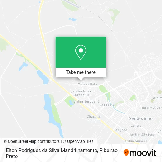 Elton Rodrigues da Silva Mandrilhamento map