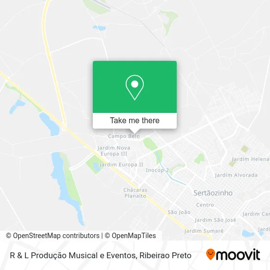 R & L Produção Musical e Eventos map