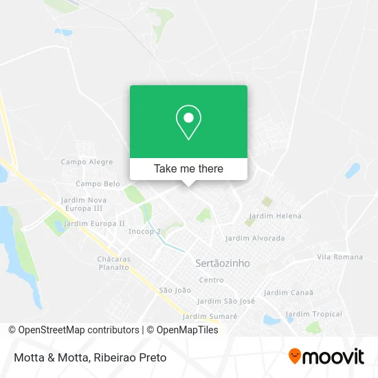 Motta & Motta map