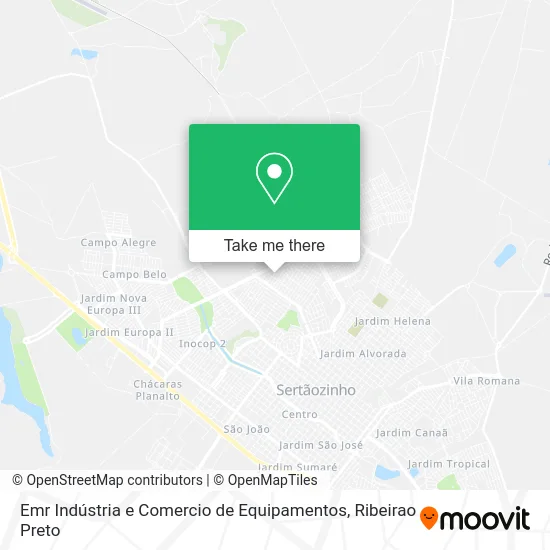 Emr Indústria e Comercio de Equipamentos map