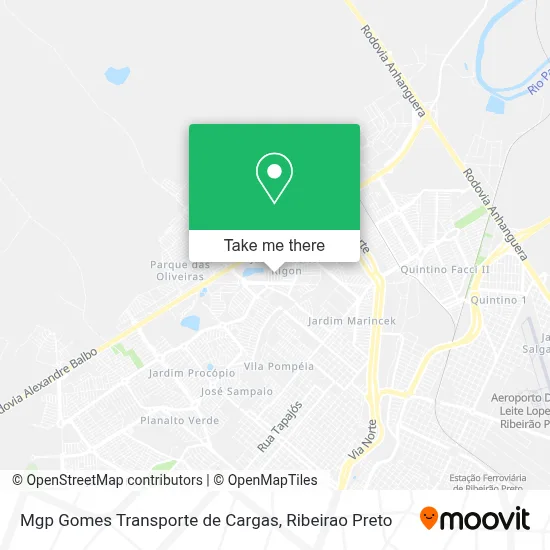 Mgp Gomes Transporte de Cargas map