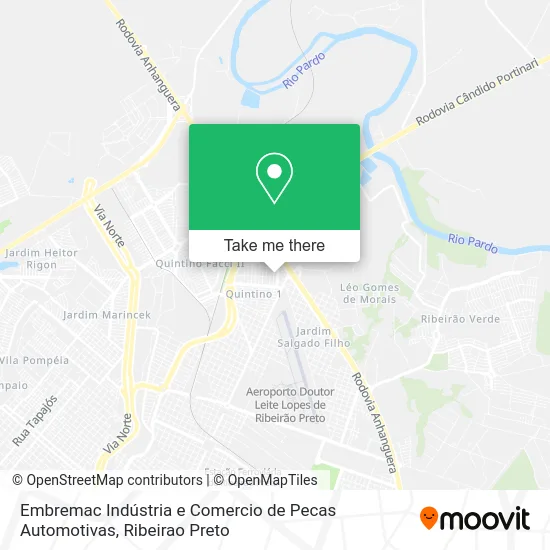 Embremac Indústria e Comercio de Pecas Automotivas map