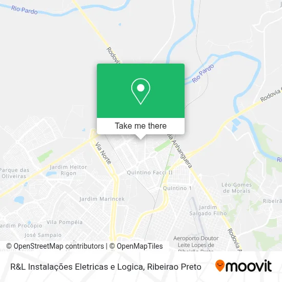 R&L Instalações Eletricas e Logica map