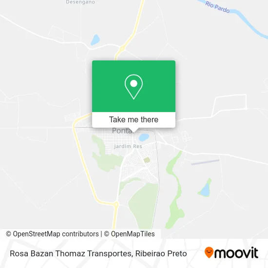 Rosa Bazan Thomaz Transportes map