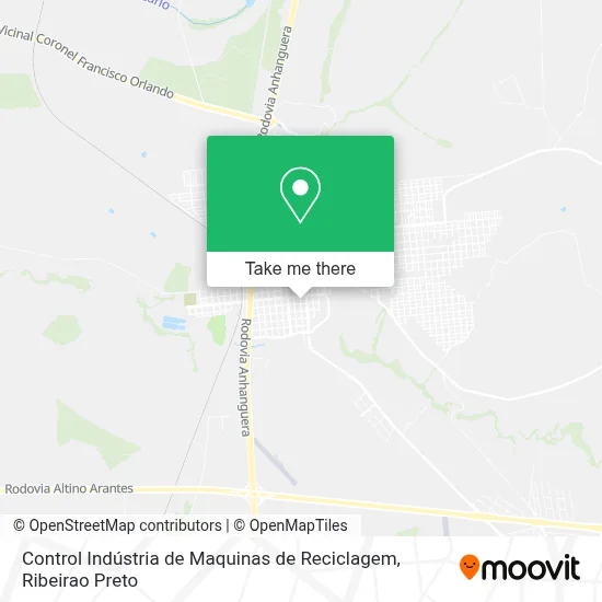 Control Indústria de Maquinas de Reciclagem map