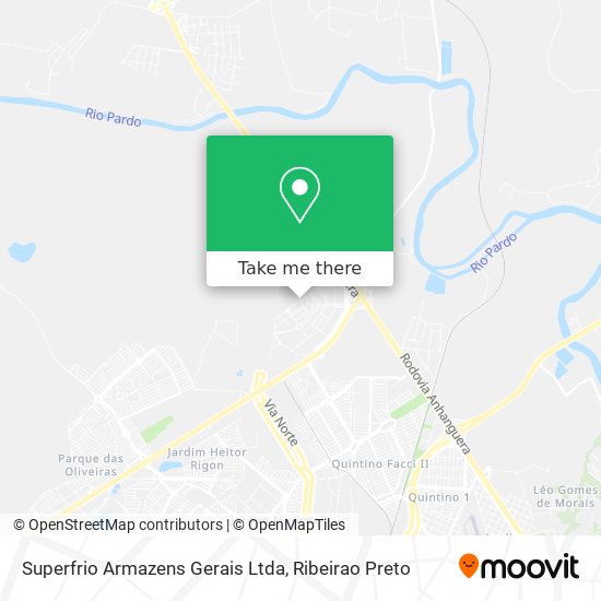 Superfrio Armazens Gerais Ltda map