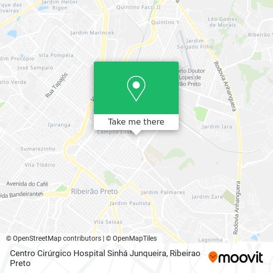 Centro Cirúrgico Hospital Sinhá Junqueira map