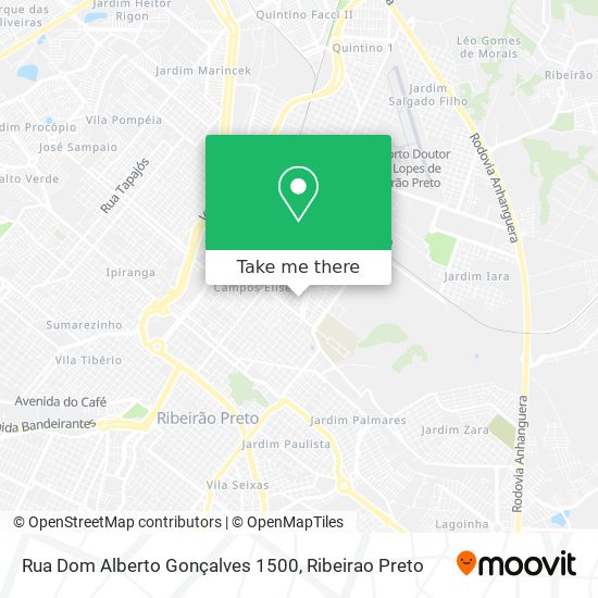 Rua Dom Alberto Gonçalves 1500 map