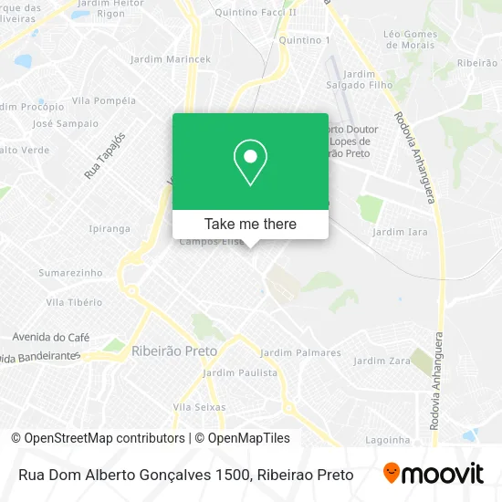 Rua Dom Alberto Gonçalves 1500 map