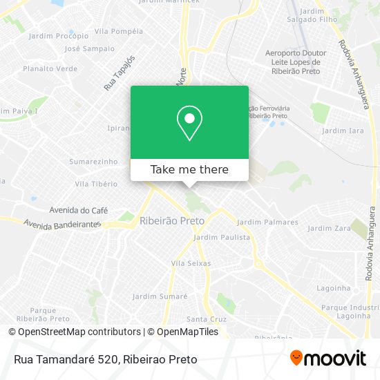 Rua Tamandaré 520 map