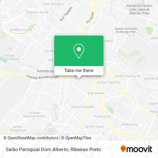 Salão Paroquial Dom Alberto map