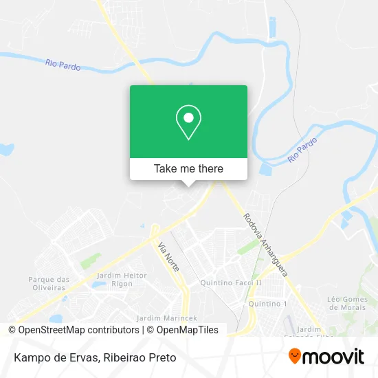Kampo de Ervas map