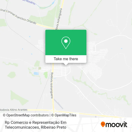 Rp Comercio e Representação Em Telecomunicacoes map