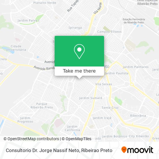 Consultorio Dr. Jorge Nassif Neto map