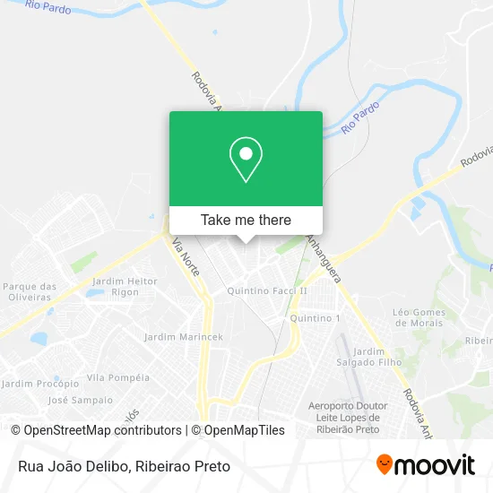 Rua João Delibo map