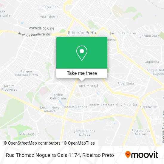 Rua Thomaz Nogueira Gaia 1174 map